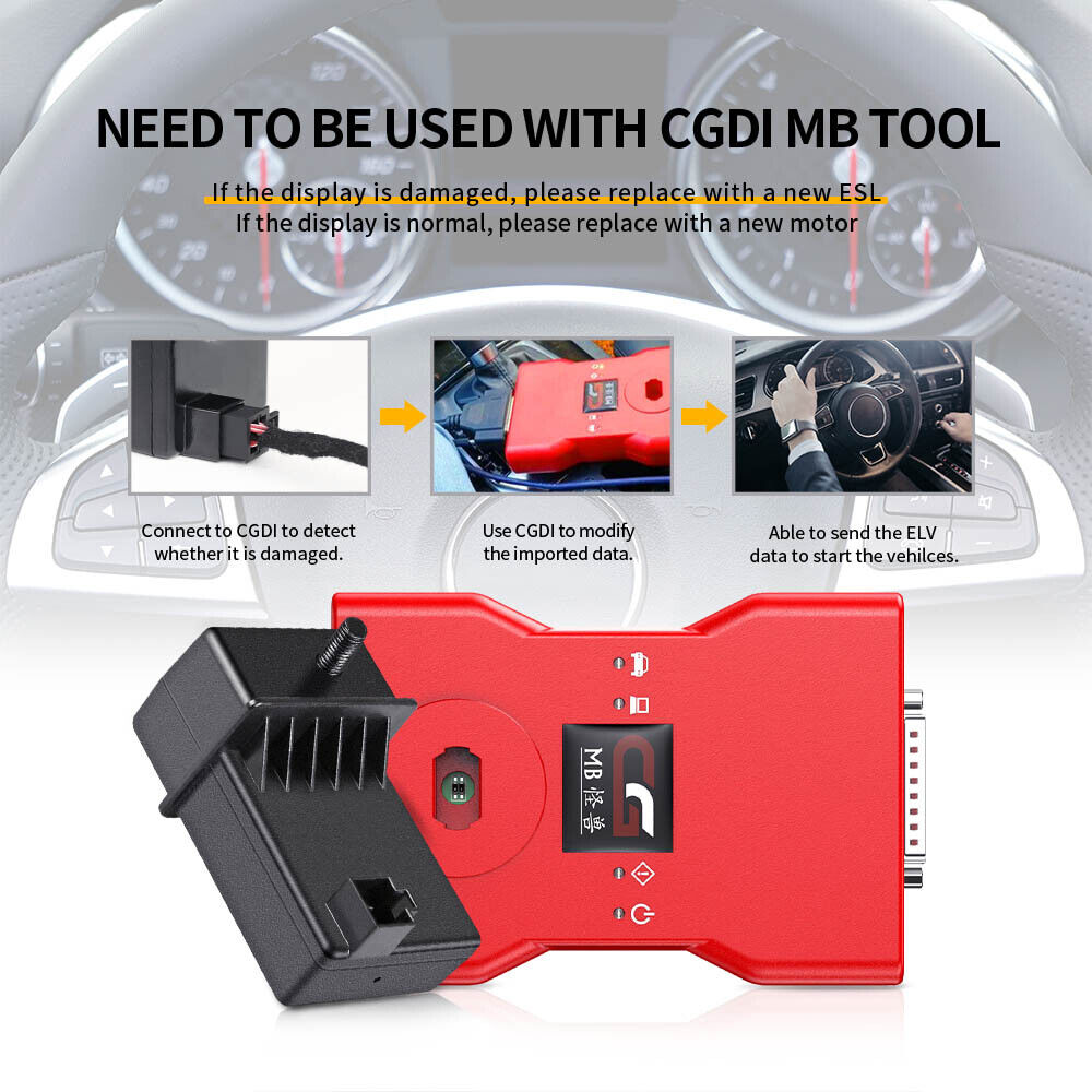 Electronics Repair Simulator - Serrure de direction d'origine pour Mercedes