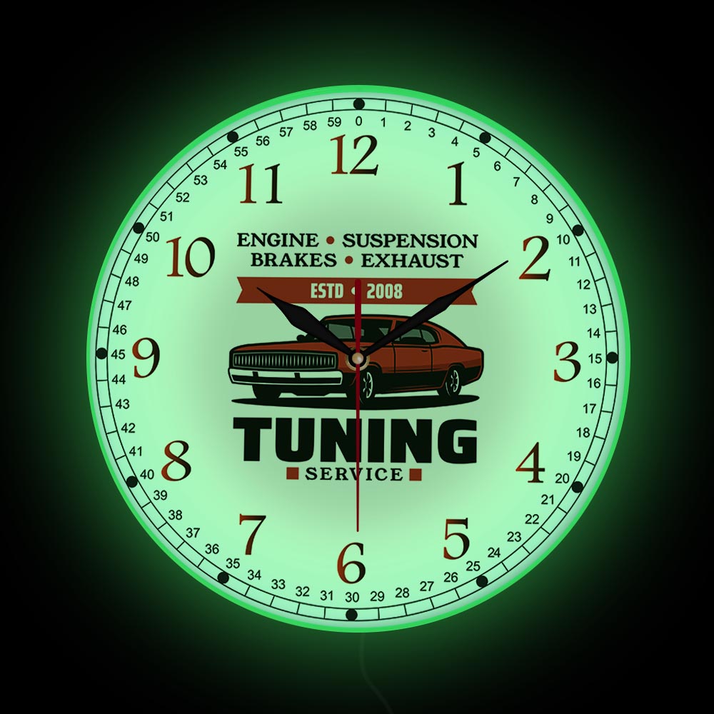 Electronics Repair Garage - Service de réparation automobile, horloge murale