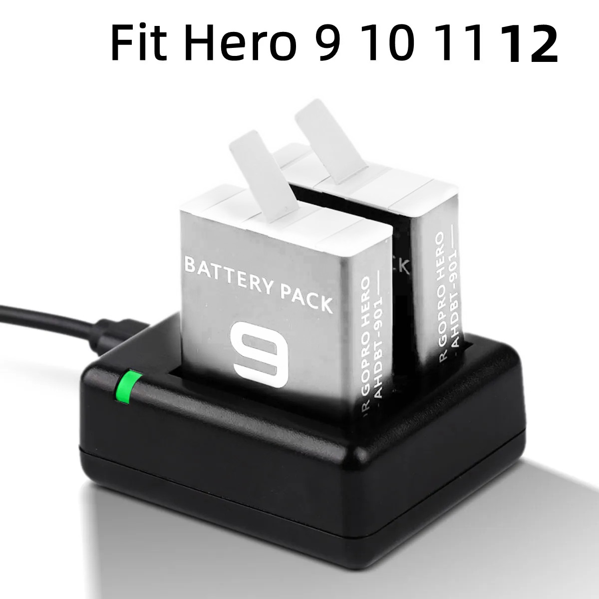 Gopro Action Camera Hero 12 Black - Go Pro 12 touristes chargeur de