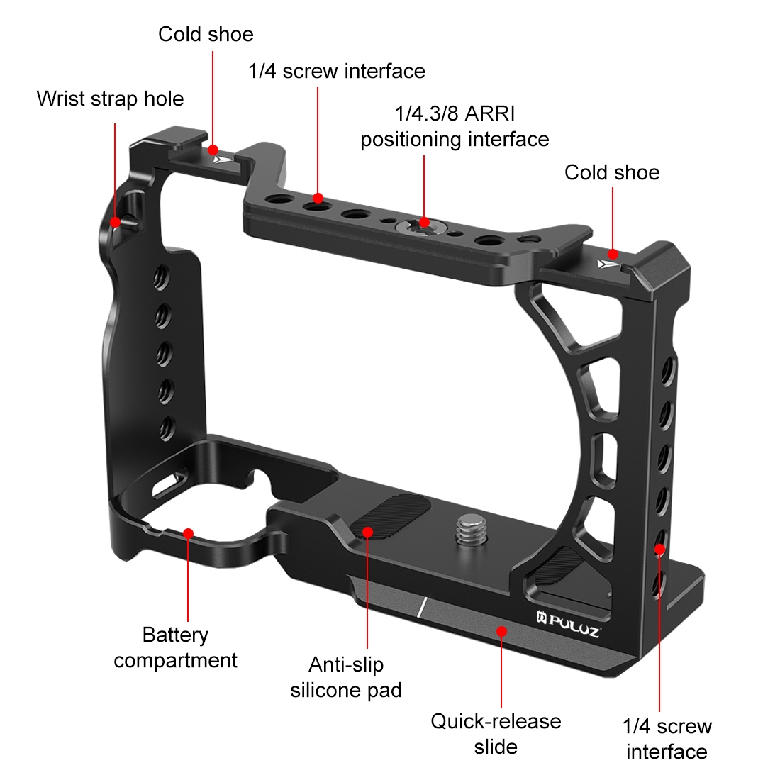PULUZ – support d'extension de - Sony Camera A6400 avis et prix