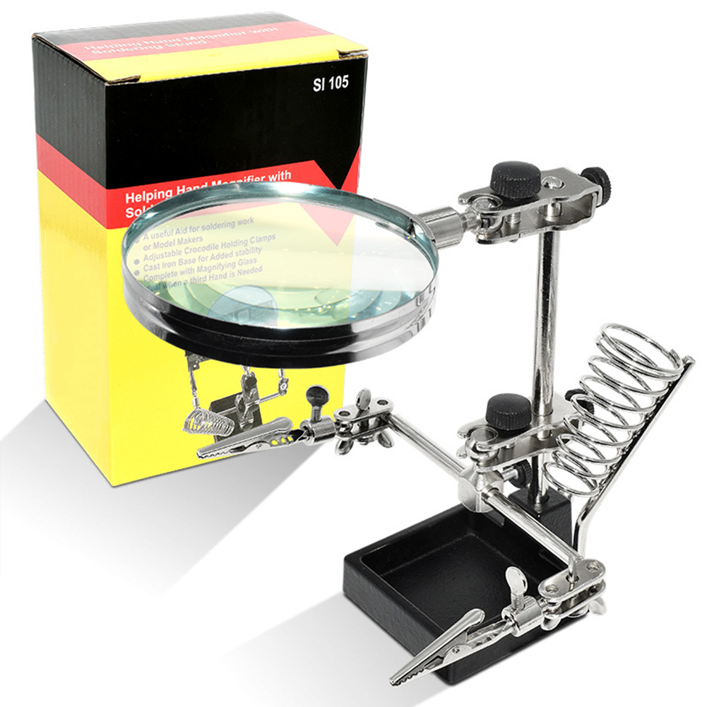 Loupe 3X avec Support de trois - Electronics Repair Workbench avis et prix