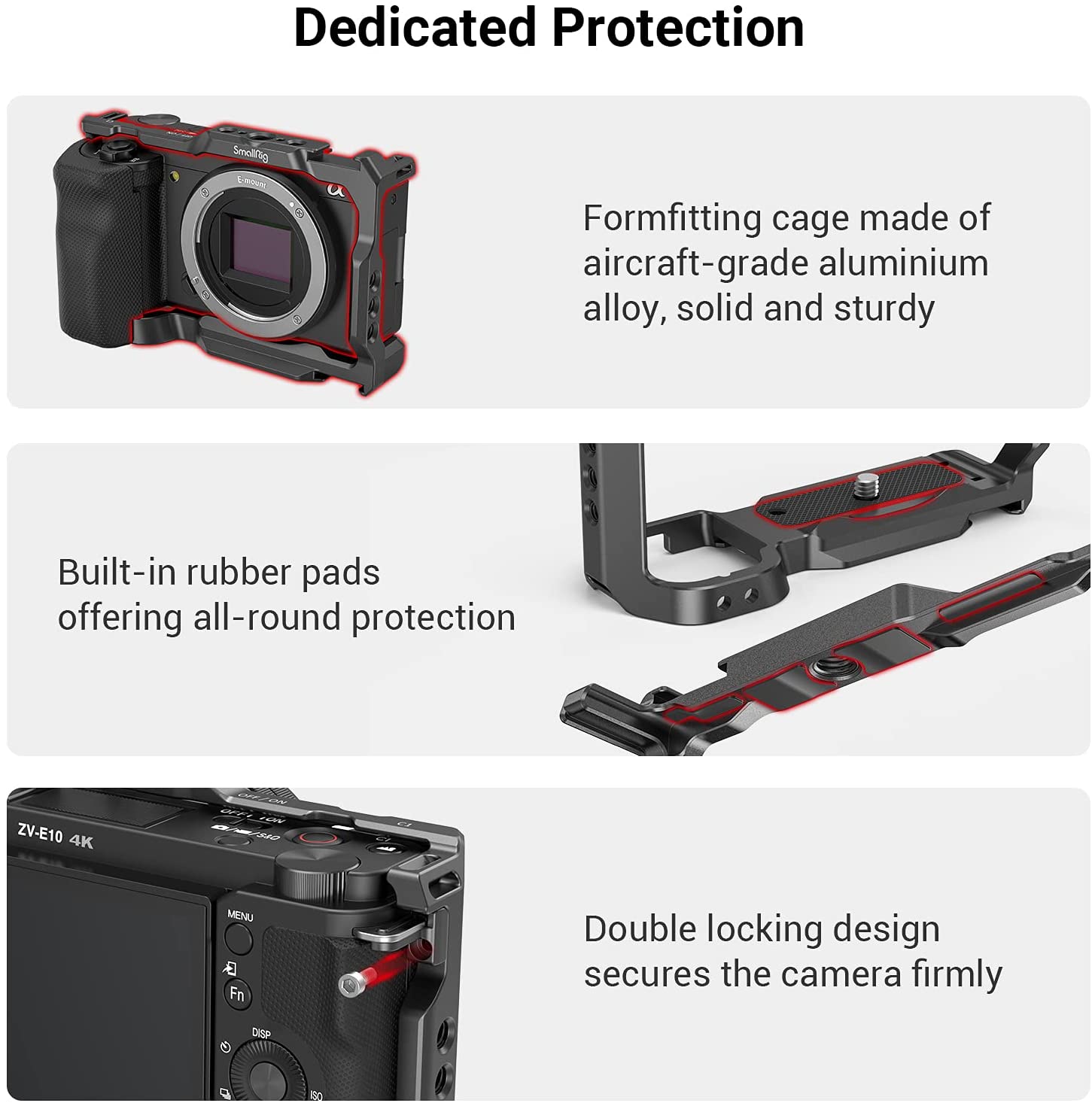 SmallRig – Cage de caméra avec - Sony Camera A6400 avis et prix